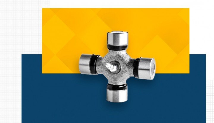 Crosshead with external lock | with central grease fitting
