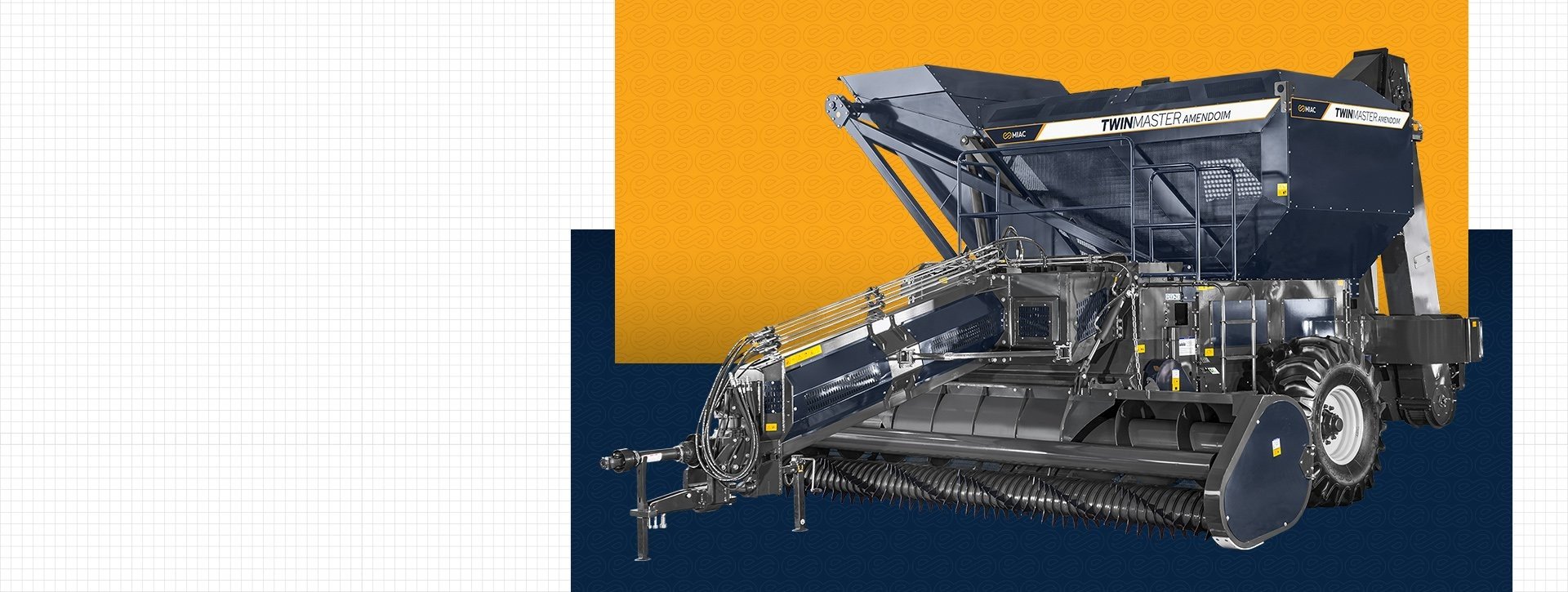 Twin Master 3 rows | Peanut Harvest Combine