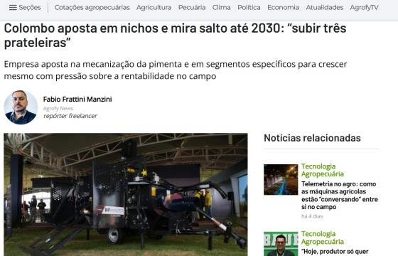 AgroFy - Portal de Notícias