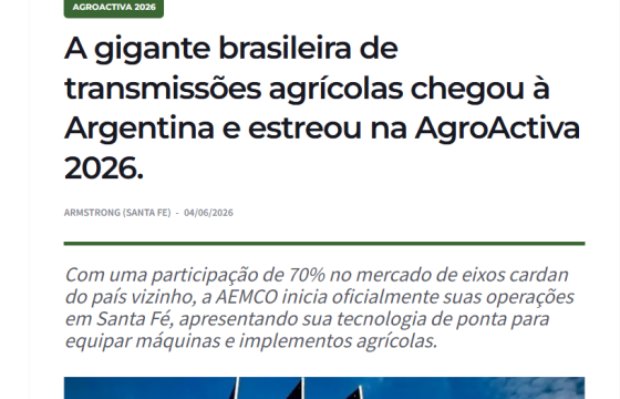 A gigante brasileira de transmissões agrícolas chegou à Argentina e estreou na AgroActiva 2026.